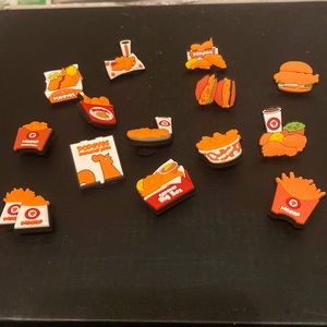 POPEYES CROC SHOE CHARMS. For children or adult crocs. 14 piece set.